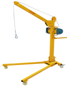 室內吊運機提升建筑工地施工效率